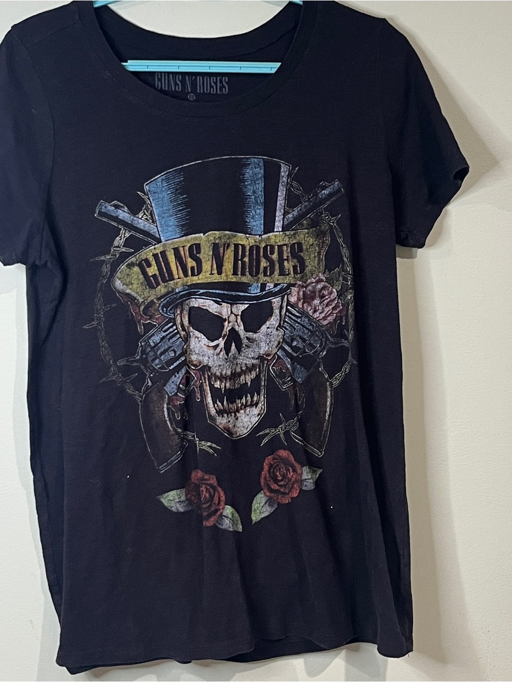 Women’s Black Graphic Short Sleeve Tee